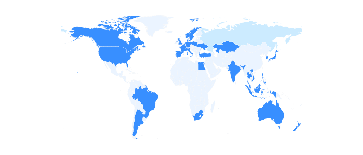 快连VPN全球服务器分布